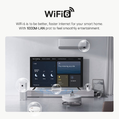 Boîtier TV Intelligent MECOOL KM2 Plus Android 11 Wi-Fi Double Bande avec Commande Vocale 4 Go + 32 Go, Prise AU (Blanc)