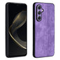For Samsung Galaxy A25 5G AZNS 3D Embossed Skin Feel Phone Case(Purple)