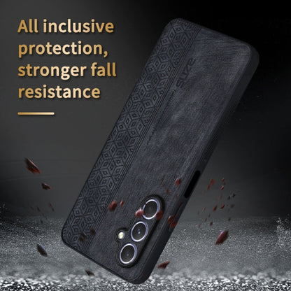 For Samsung Galaxy A25 5G AZNS 3D Embossed Skin Feel Phone Case(Purple)