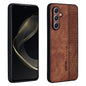 Pour la coque de téléphone Samsung Galaxy A55 5G AZNS 3D gaufrée (marron)