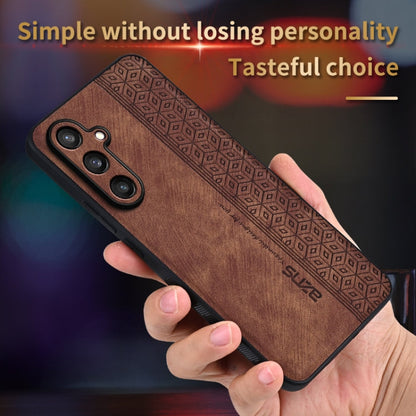 For Samsung Galaxy S24+ 5G AZNS 3D Embossed Skin Feel Phone Case(Black)