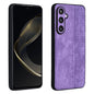 For Samsung Galaxy S24+ 5G AZNS 3D Embossed Skin Feel Phone Case(Purple)