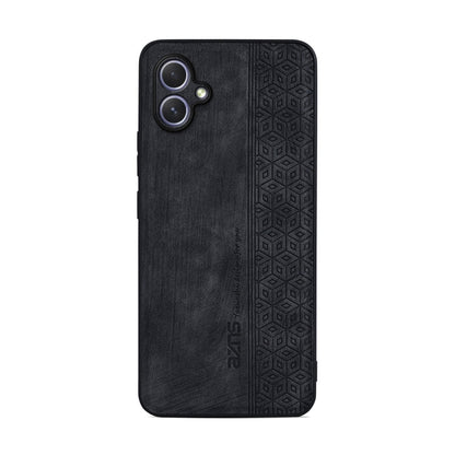 For Samsung Galaxy A05 AZNS 3D Embossed Skin Feel Phone Case(Black)