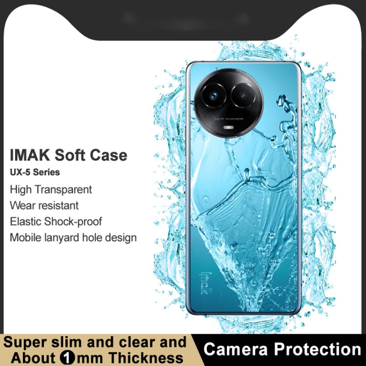 For Realme 11 5G Global/11x 5G Global/C67 5G Global imak UX-5 Series Transparent Shockproof TPU Protective Case(Transparent)