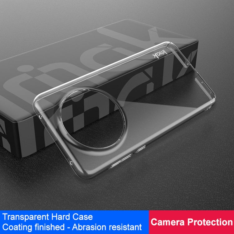 Pour Huawei Mate 60 Étui de téléphone en cristal résistant à l'usure imak Wing II Pro Series (transparent)