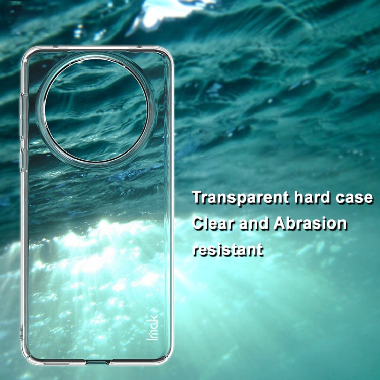 Pour Huawei Mate 60 Étui de téléphone en cristal résistant à l'usure imak Wing II Pro Series (transparent)