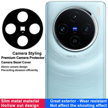 For vivo X100 5G IMAK Metal Camera Lens Protector Cover