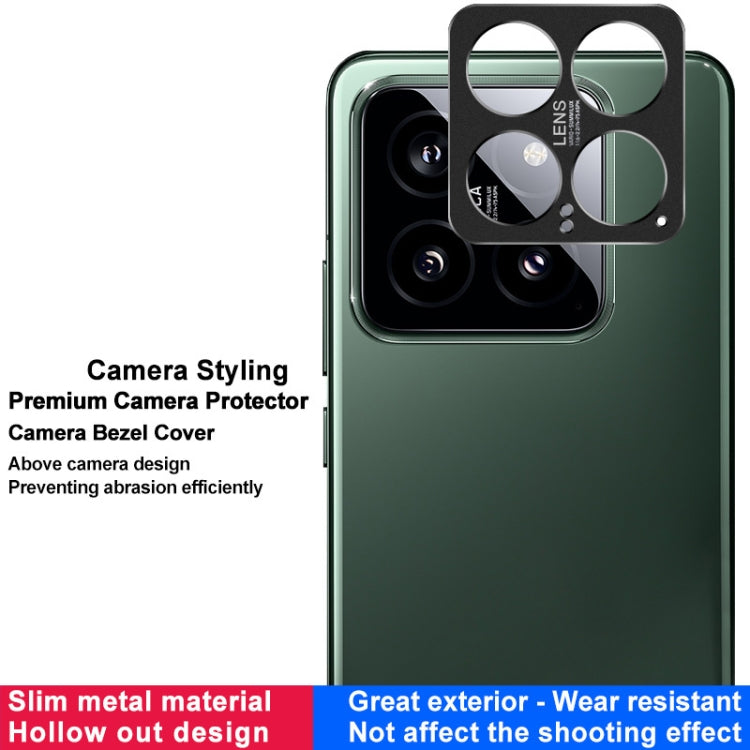 For Xiaomi 14 5G IMAK Metal Camera Lens Protector Cover