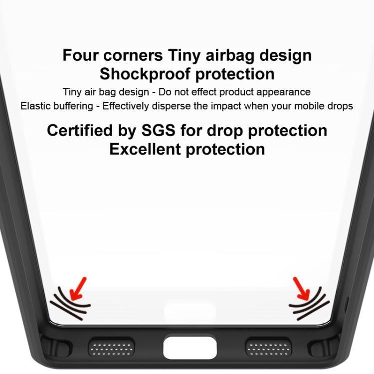 Pour Samsung Galaxy A55 5G imak UX-9A Series Coque antichoc avec coussin d'air aux quatre coins