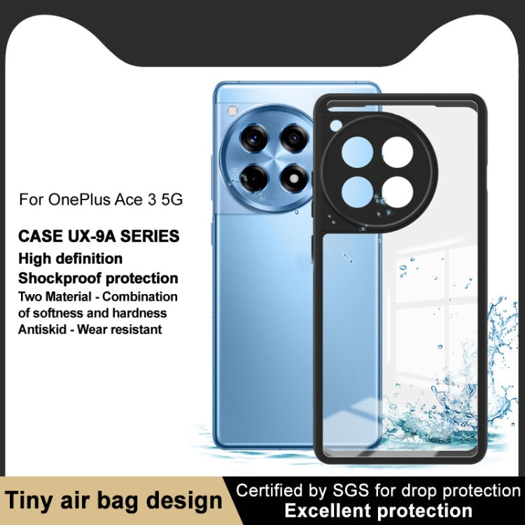 For OnePlus Ace 3 5G imak UX-9A Series Four-corner Airbag Shockproof Phone Case