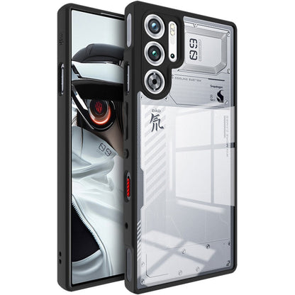 Pour ZTE nubia Red Magic 9 Pro 5G/9 Pro+ 5G Coque antichoc imak UX-9A Series à quatre coins avec airbag