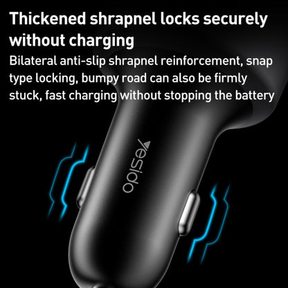 Yesido Y59 200W Car Phone Charger(Black)