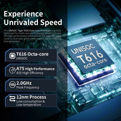 Teclast T60 4G LTE Tablet PC 12 inch, 8GB+256GB,  Android 14 Unisoc T616 Octa Core, Support Dual SIM