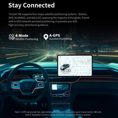 Teclast T60 4G LTE Tablet PC 12 inch, 8GB+256GB,  Android 14 Unisoc T616 Octa Core, Support Dual SIM