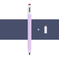 For Xiaomi Inspiration Stylus 1st LOVE MEI Retro Style Silicone Protective Pen Case(Purple)