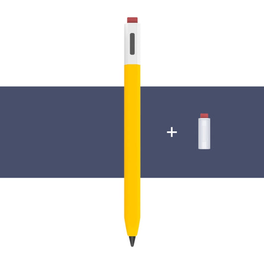 For Xiaomi Inspiration Stylus 1st LOVE MEI Retro Style Silicone Protective Pen Case(Yellow)