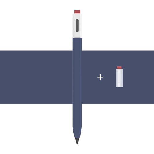 For Xiaomi Inspiration Stylus 1st LOVE MEI Retro Style Silicone Protective Pen Case(Dark Blue)