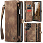 For Samsung Galaxy S24 Ultra 5G CaseMe 008 Detachable Multifunctional Leather Phone Case(Brown)