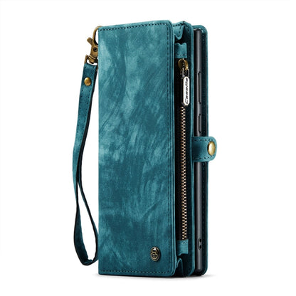 For Samsung Galaxy S24 Ultra 5G CaseMe 008 Detachable Multifunctional Leather Phone Case(Blue)