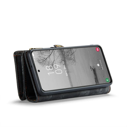 Pour Samsung Galaxy S24+ 5G Coque Téléphone en Cuir Détachable Multifonctionnel CaseMe 008 (Noir)