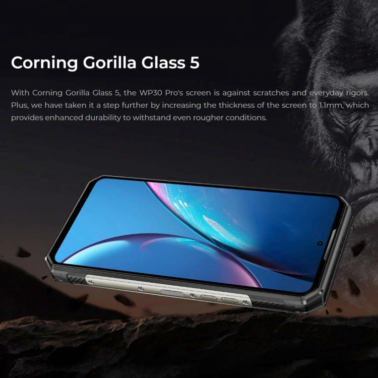 [HK Warehouse] Oukitel WP30 Pro 5G, 12GB+512GB, IP68/IP69K, 108MP Camera, 11000mAh, 6.78 inch + 1.8 inch MediaTek Dimensity 8050 Octa-core 3.0GHz, NFC, OTG, Network: 5G(Black)