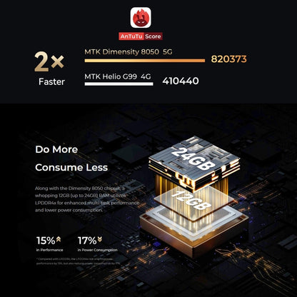 [HK Warehouse] Oukitel WP30 Pro 5G, 12GB+512GB, IP68/IP69K, 108MP Camera, 11000mAh, 6.78 inch + 1.8 inch MediaTek Dimensity 8050 Octa-core 3.0GHz, NFC, OTG, Network: 5G(Black)