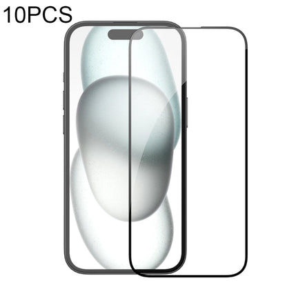 Pour iPhone 15 10pcs NILLKIN Film de Protection en Verre Trempé Série Chang