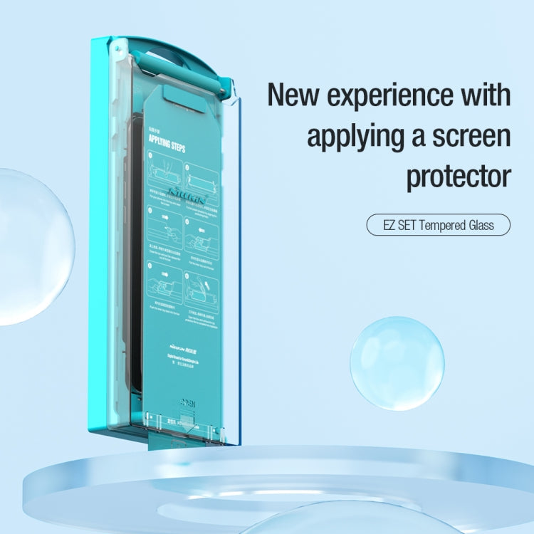 Pour iPhone 15 10pcs NILLKIN Film de Protection en Verre Trempé Série Chang