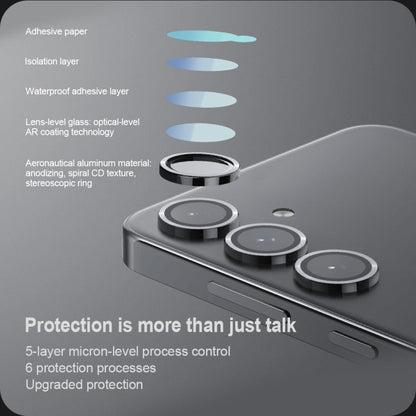 Pour Samsung Galaxy S24+ 5G Film d'objectif NILLKIN Color Mirror Series