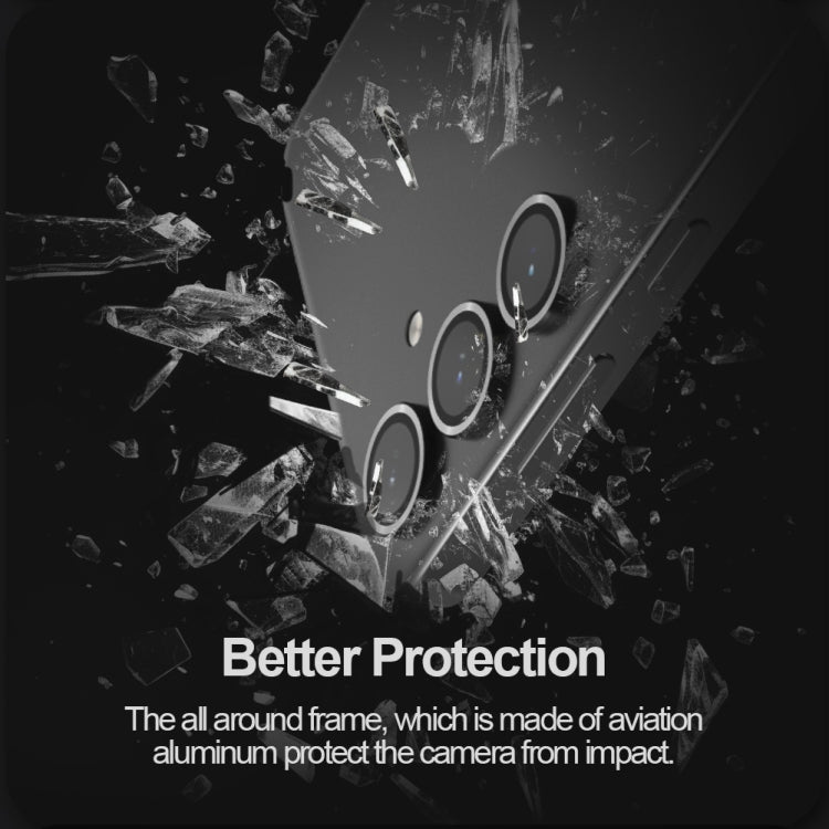 Pour Samsung Galaxy S24+ 5G Film d'objectif NILLKIN Color Mirror Series