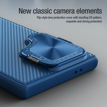 For Samsung Galaxy S24 Ultra 5G NILLKIN CamShield Prop PC Phone Case(Blue)