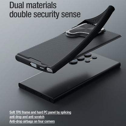 For Samsung Galaxy S24 Ultra 5G NILLKIN CamShield Prop PC Phone Case(Black)