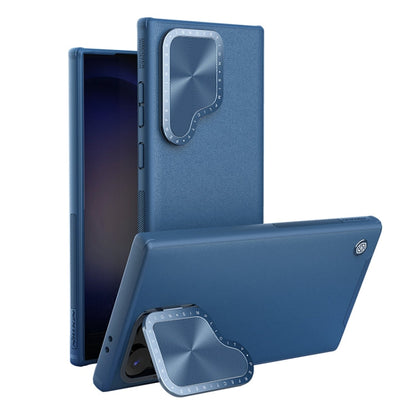 Pour Samsung Galaxy S24 Ultra 5G NILLKIN CamShield Prop Series Étui de téléphone PC + TPU (Bleu)