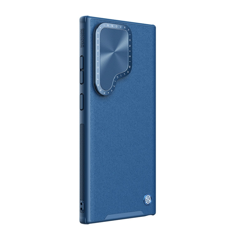 Pour Samsung Galaxy S24 Ultra 5G NILLKIN CamShield Prop Series Étui de téléphone PC + TPU (Bleu)