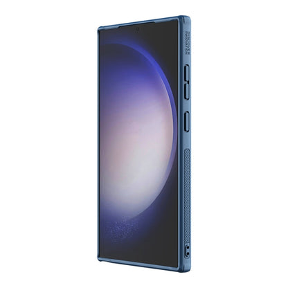Pour Samsung Galaxy S24 Ultra 5G NILLKIN CamShield Prop Series Étui de téléphone PC + TPU (Bleu)