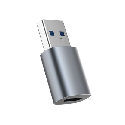 60W USB-A Male to USB-C Female Charging Transfer Adapter