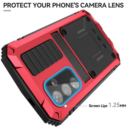 For Samsung Galaxy S24+ 5G R-JUST Life Waterproof Dustproof Shockproof Phone Case(Red)