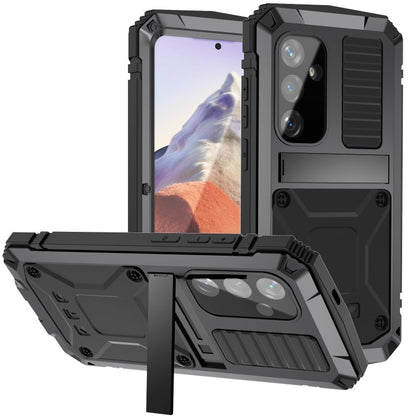 For Samsung Galaxy S24 5G R-JUST Life Waterproof Dustproof Shockproof Phone Case(Black)