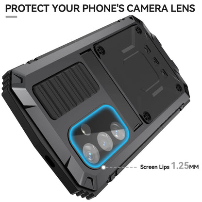 For Samsung Galaxy S24 5G R-JUST Life Waterproof Dustproof Shockproof Phone Case(Black)
