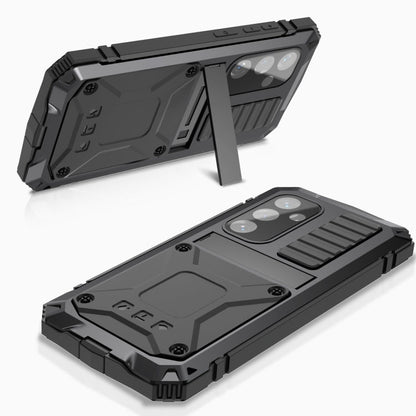 For Samsung Galaxy S24 5G R-JUST Life Waterproof Dustproof Shockproof Phone Case(Black)
