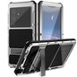 For Samsung Galaxy S24 Ultra 5G R-JUST Life Waterproof Dustproof Shockproof Holder Phone Case(Silver)