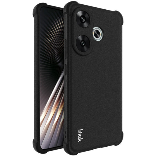 For Xiaomi Redmi Turbo3 5G imak Shockproof Airbag TPU Phone Case(Matte Black)