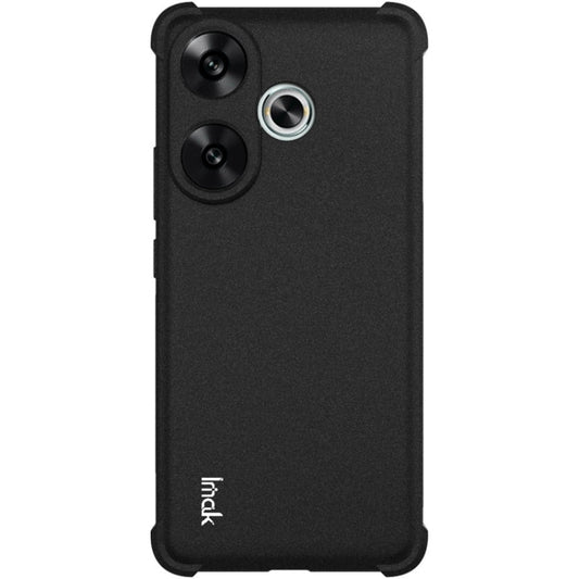 For Xiaomi Redmi Turbo3 5G imak Shockproof Airbag TPU Phone Case(Matte Black)