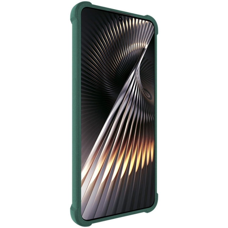 For Xiaomi Redmi Turbo3 5G imak Shockproof Airbag TPU Phone Case(Matte Green)