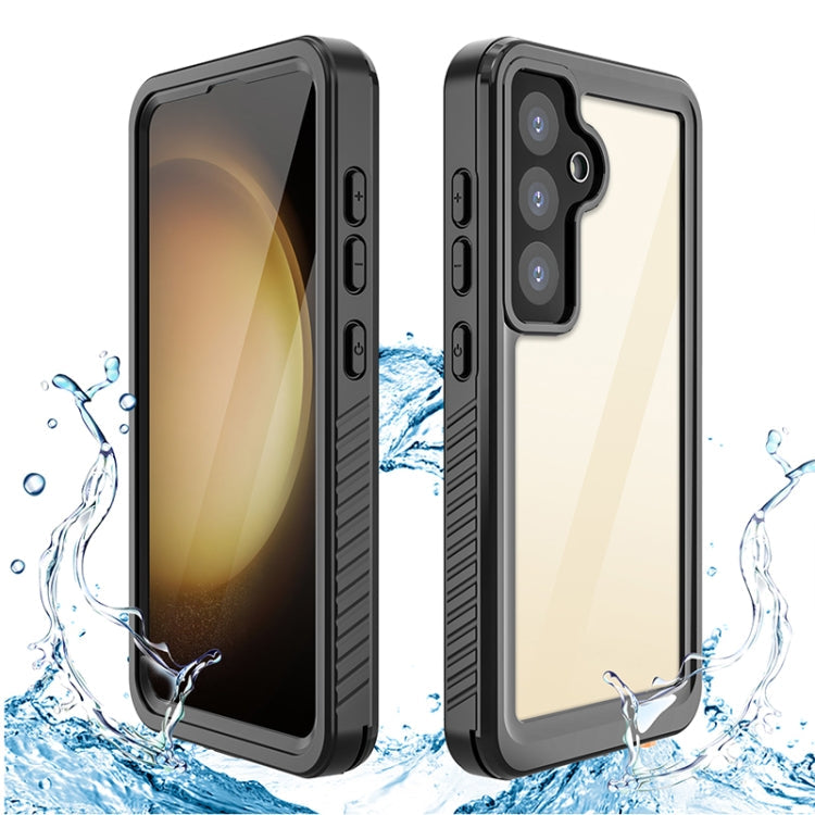 For Samsung Galaxy S24+ 5G RedPepper IP68 Waterproof Phone Case(Black)