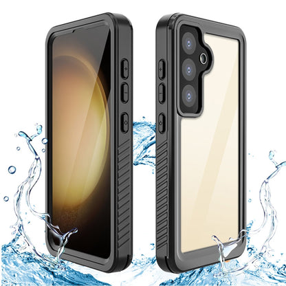 For Samsung Galaxy S24+ 5G RedPepper IP68 Waterproof Phone Case(Black)