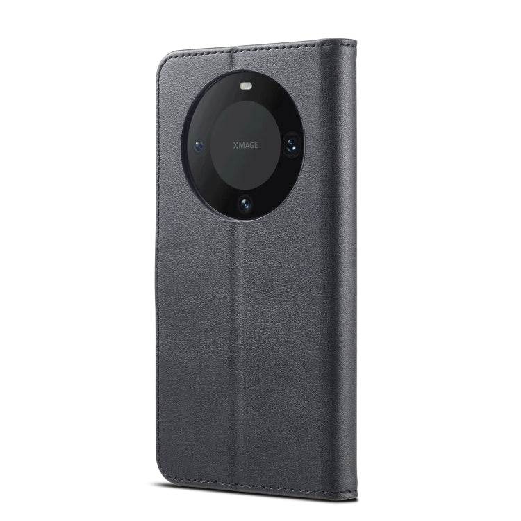 For Huawei Mate 60 Pro / 60 Pro+ LC.IMEEKE Calf Texture Leather Phone Case(Black)