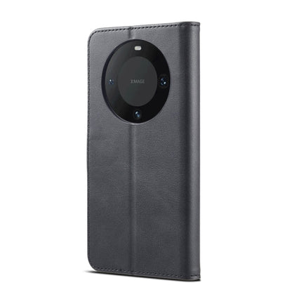For Huawei Mate 60 Pro / 60 Pro+ LC.IMEEKE Calf Texture Leather Phone Case(Black)