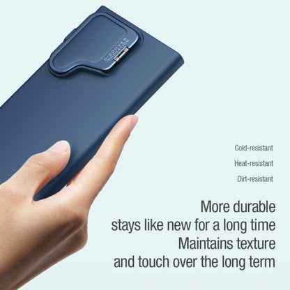 For Samsung Galaxy S24 Ultra 5G NILLKIN CamShield Prop Liquid Silicone Phone Case(Black)