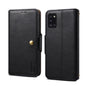 For Samsung Galaxy A31 4G Denior Cowhide Texture Wallet Style Leather Phone Case(Black)